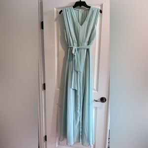 Bill Levkoff Bridesmaids dress, Aqua